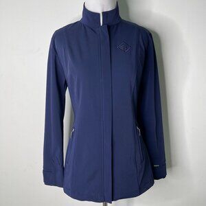 Arista Women's Navy Blue Equestrian Riding Full Zip Jacket Size Small
